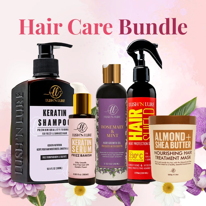 Lush'N Lure Hair Care Bundle products which are solution of every hair problem