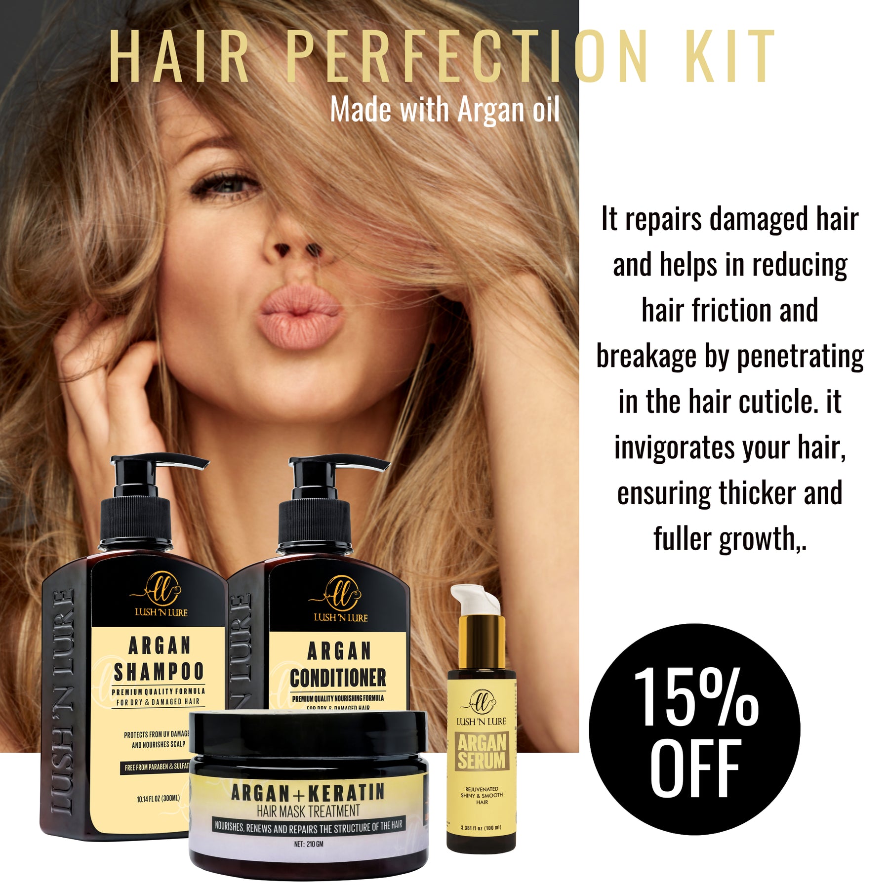 ARGAN HAIR PERFECTION KIT