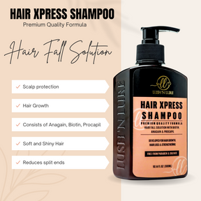 Sulfate Free Hair Xpress Shampoo Sulfate Free Shampoo for hair growth & prevent hair loss.