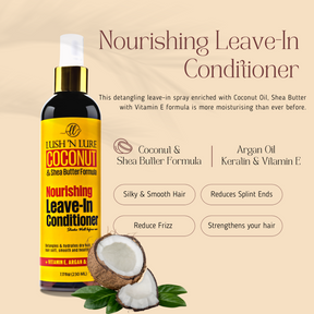 Nourishing Leave In Conditioner It restores dry, damaged hair and to help reduce split ends and breakage.